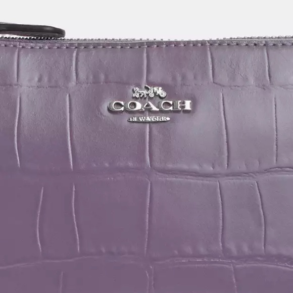 New Coach💟 Nolita 19- Crocodile-embossed Leather Shoulder Bag - Picture 4 of 5